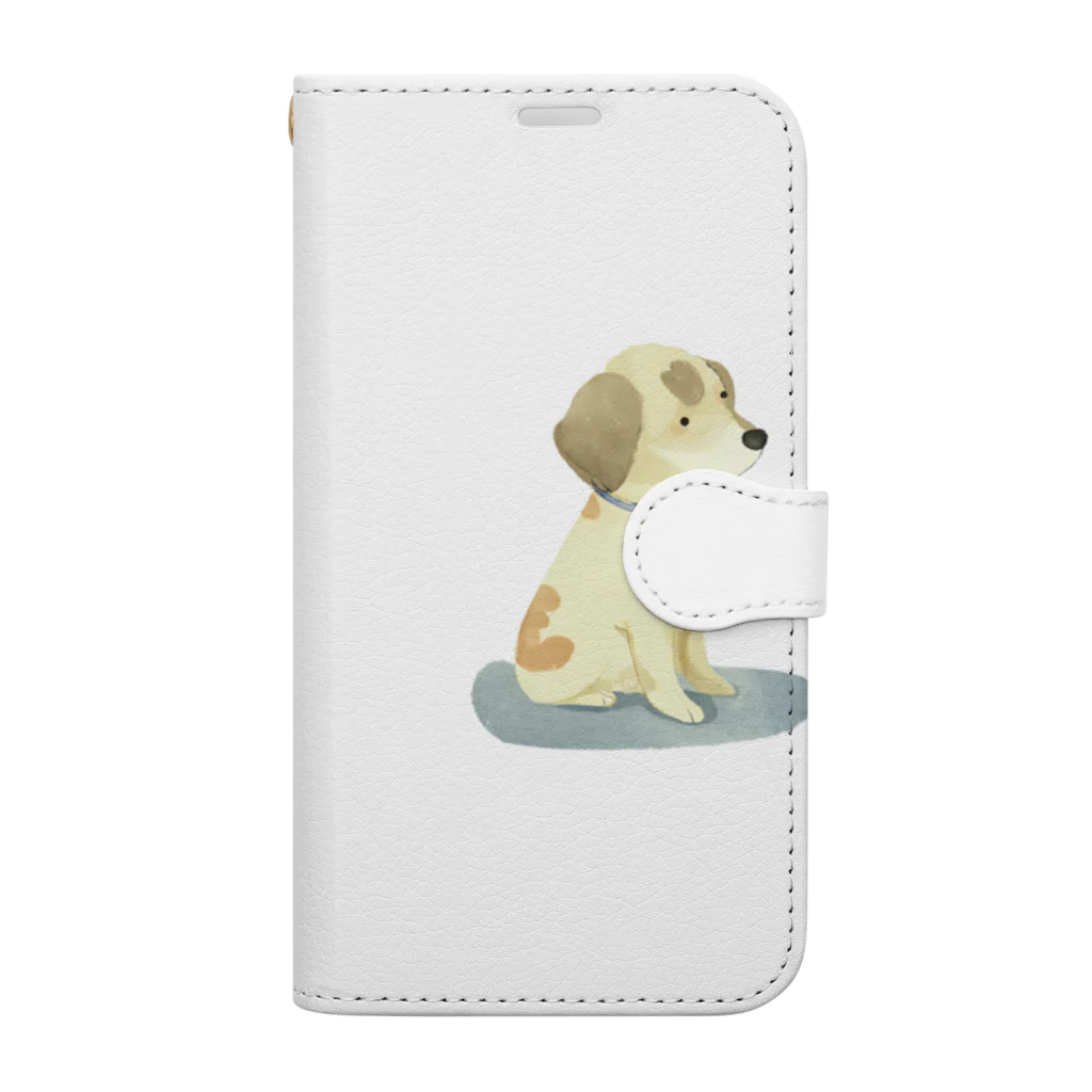 AnimArtのかわいい犬グッズ Book-Style Smartphone Case