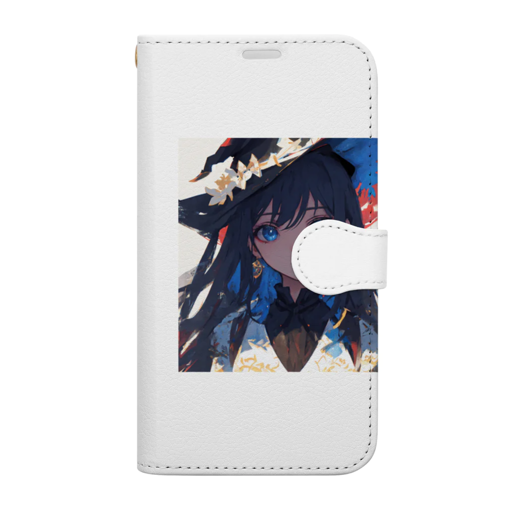 かいとの魔女イラストグッズ Book-Style Smartphone Case