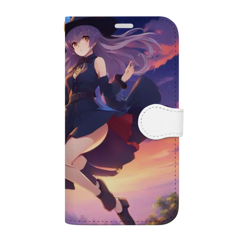 Enigma_Whispererの魔女っ娘 Book-Style Smartphone Case