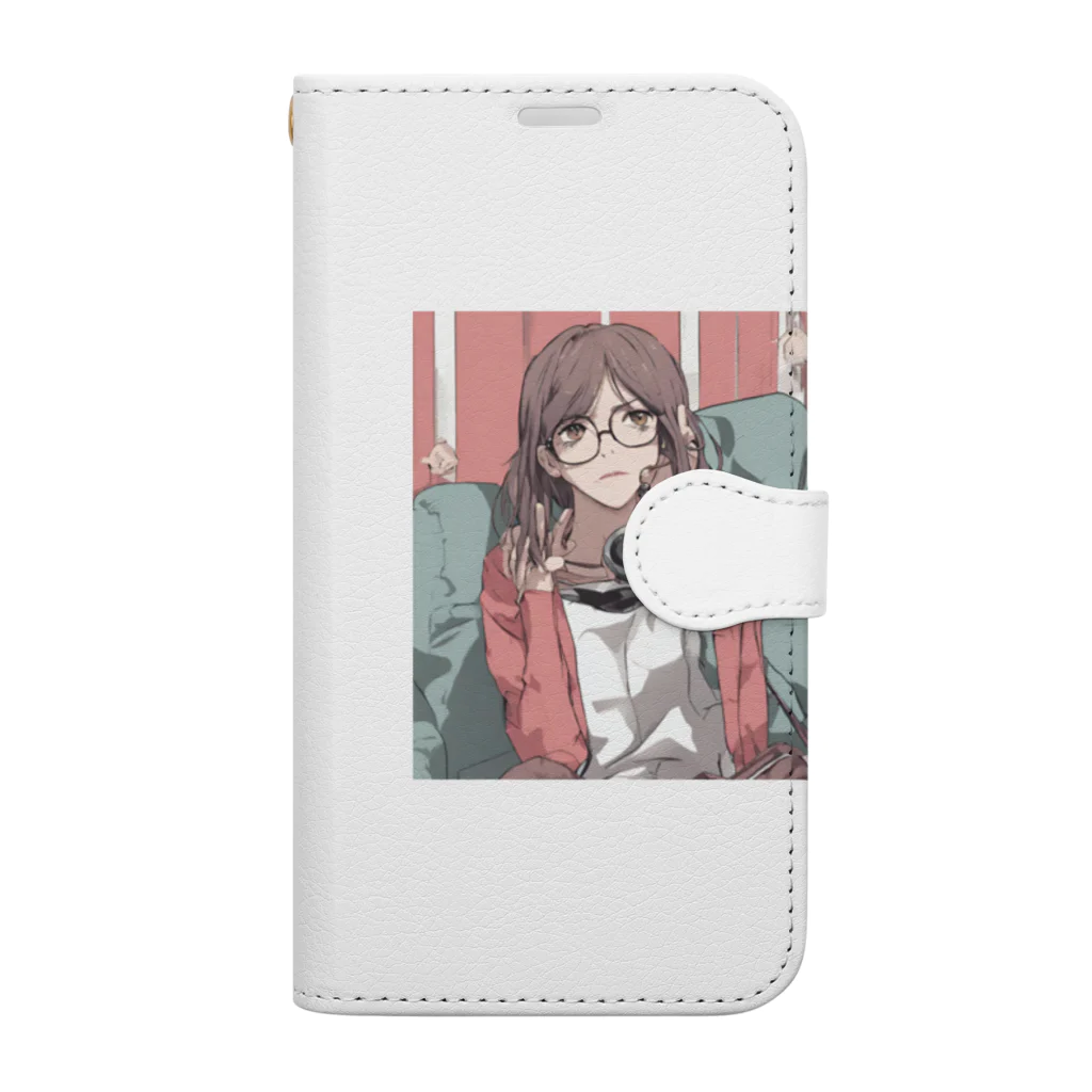 mofu mofu309のSpotify Love Book-Style Smartphone Case