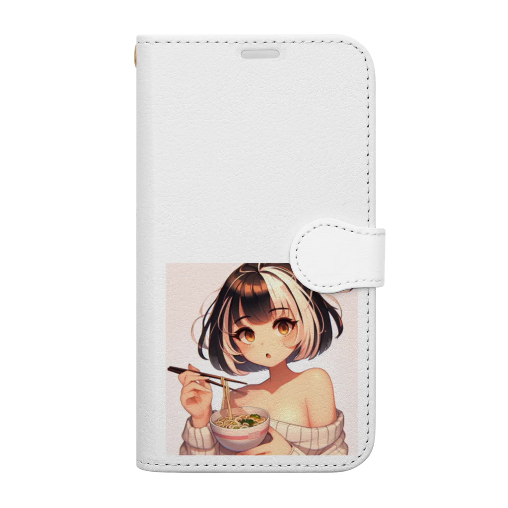 kamatamauの釜田まう Book-Style Smartphone Case