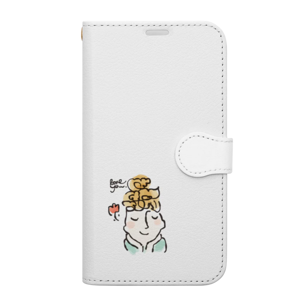 YOIYOIのらびゅー Book-Style Smartphone Case