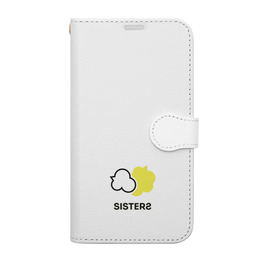 ホームページクリエイター・ターキーのホームページクリエイターターキー（SISTERS）ホワイト Book-Style Smartphone Case