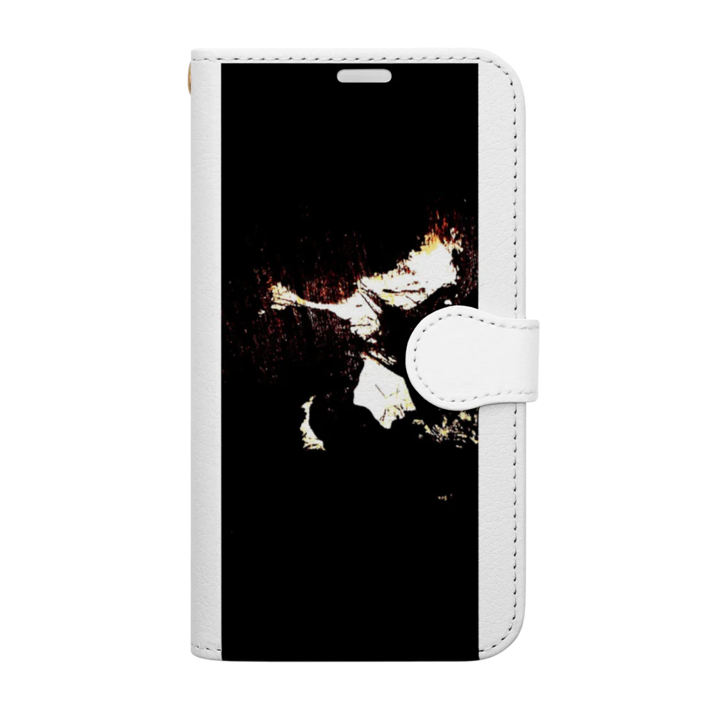 maguro8xpのmaguro dark side of the moon Book-Style Smartphone Case