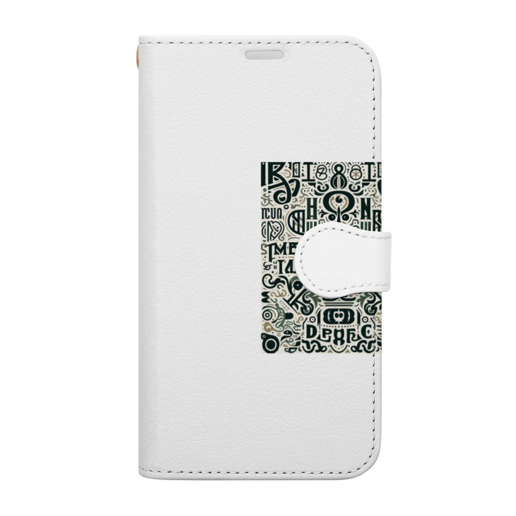 mii_24のおしゃれ英語 Book-Style Smartphone Case