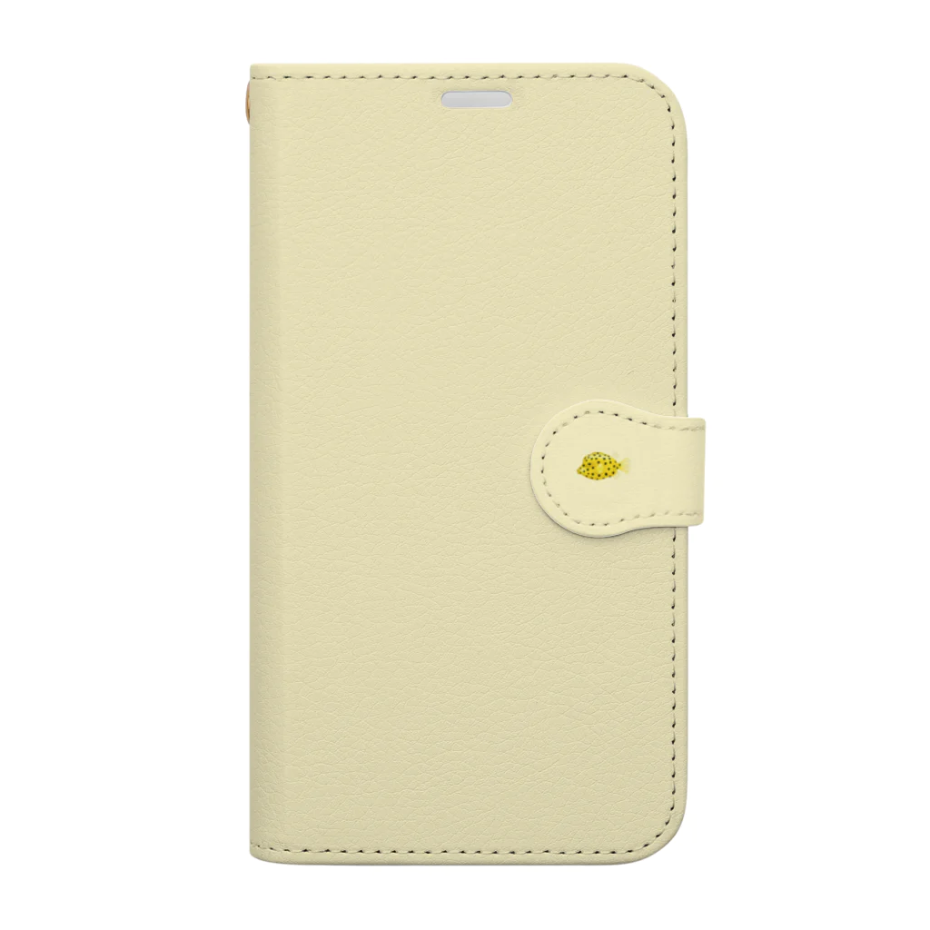 uminomadoの八重山の海の中 iPhone14 Book-Style Smartphone Case