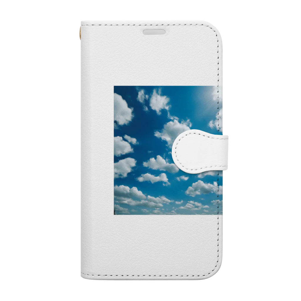 soraseaの青空　ぐ Book-Style Smartphone Case