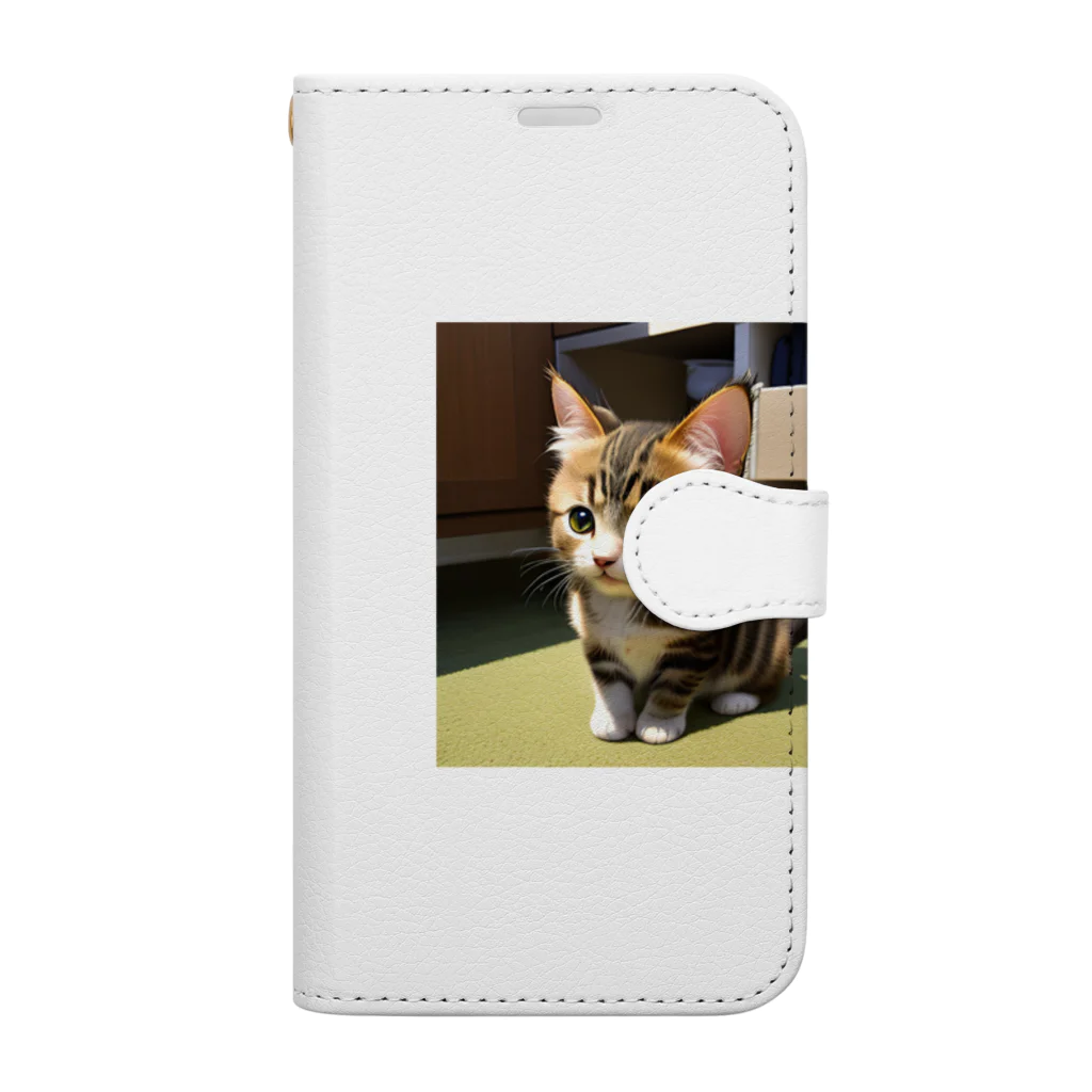 anagram12の子猫 Book-Style Smartphone Case