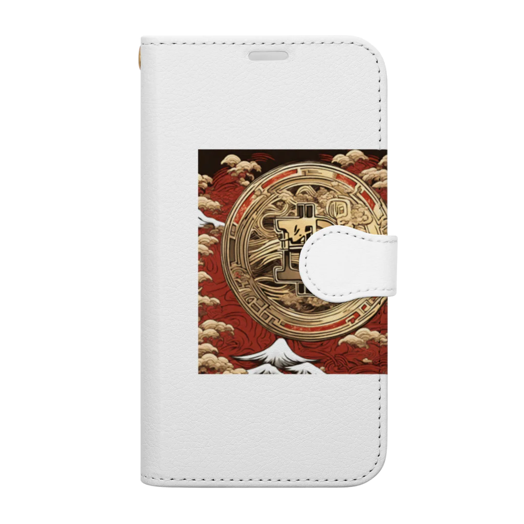 shikigamiの遊び場のCrypto japan Book-Style Smartphone Case