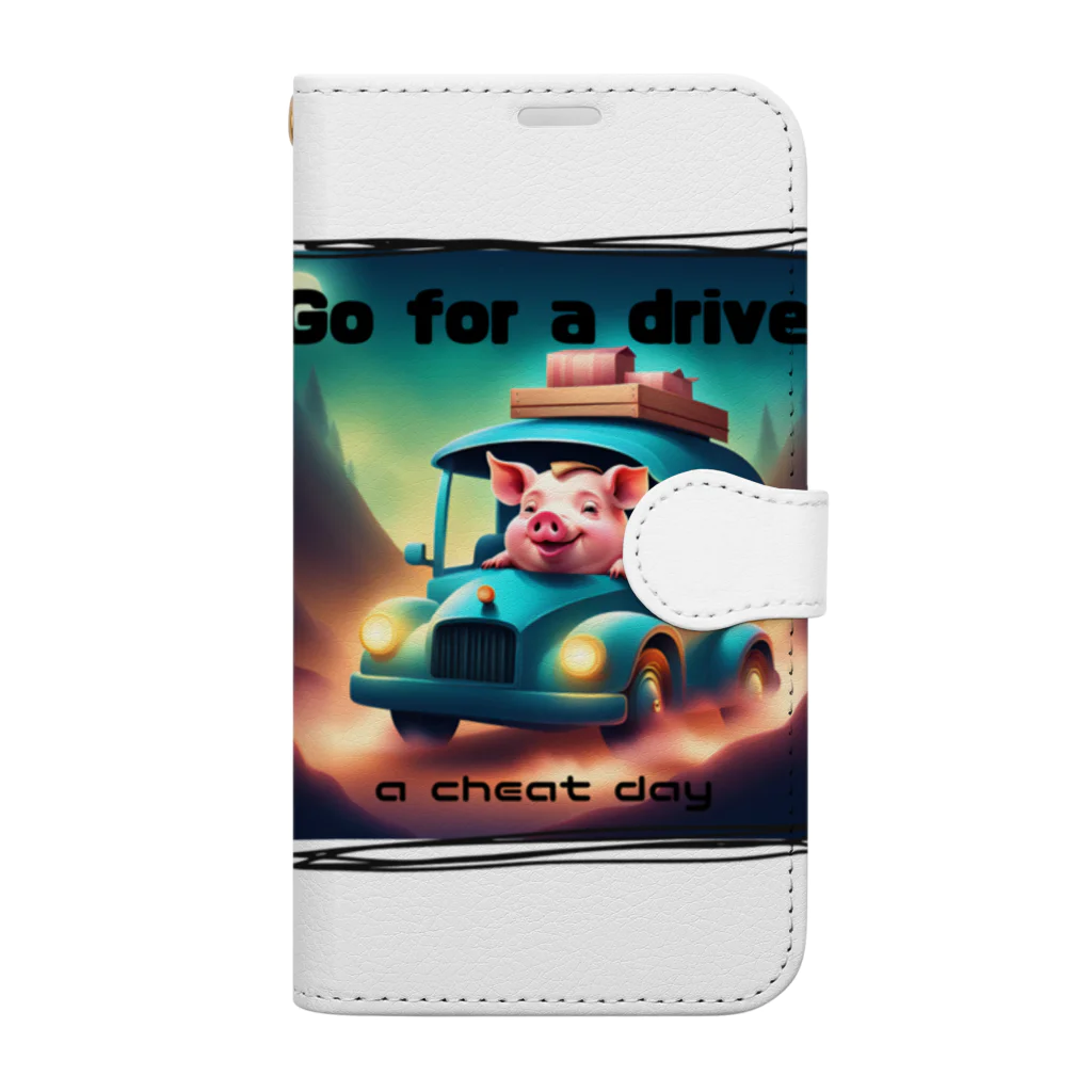 Piglet-828のダイエット休止中 Book-Style Smartphone Case