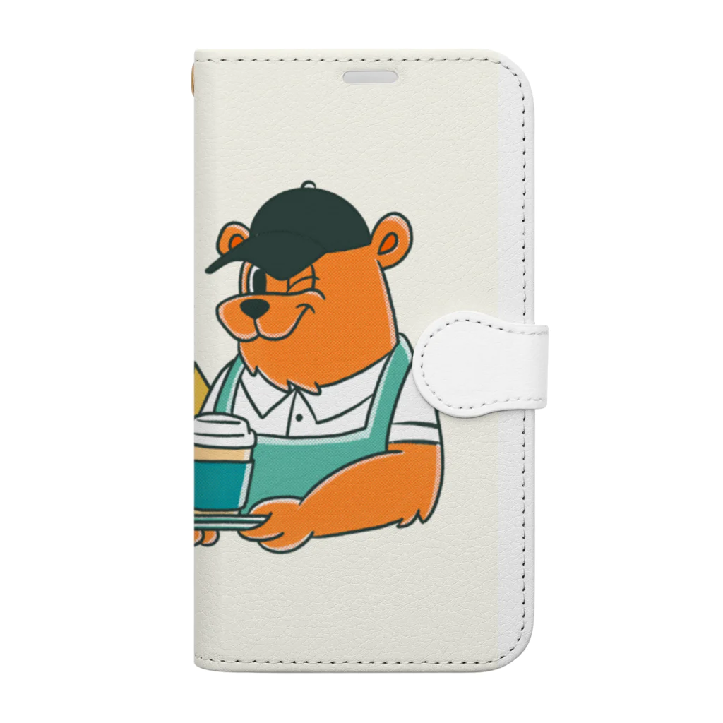 めぐ☆ののほほんShopのランチタイム♡ Book-Style Smartphone Case