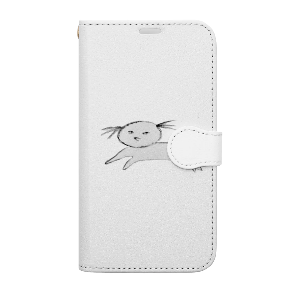 えび天の衣ぬきくださいの幼稚園から画力が止まっている Book-Style Smartphone Case