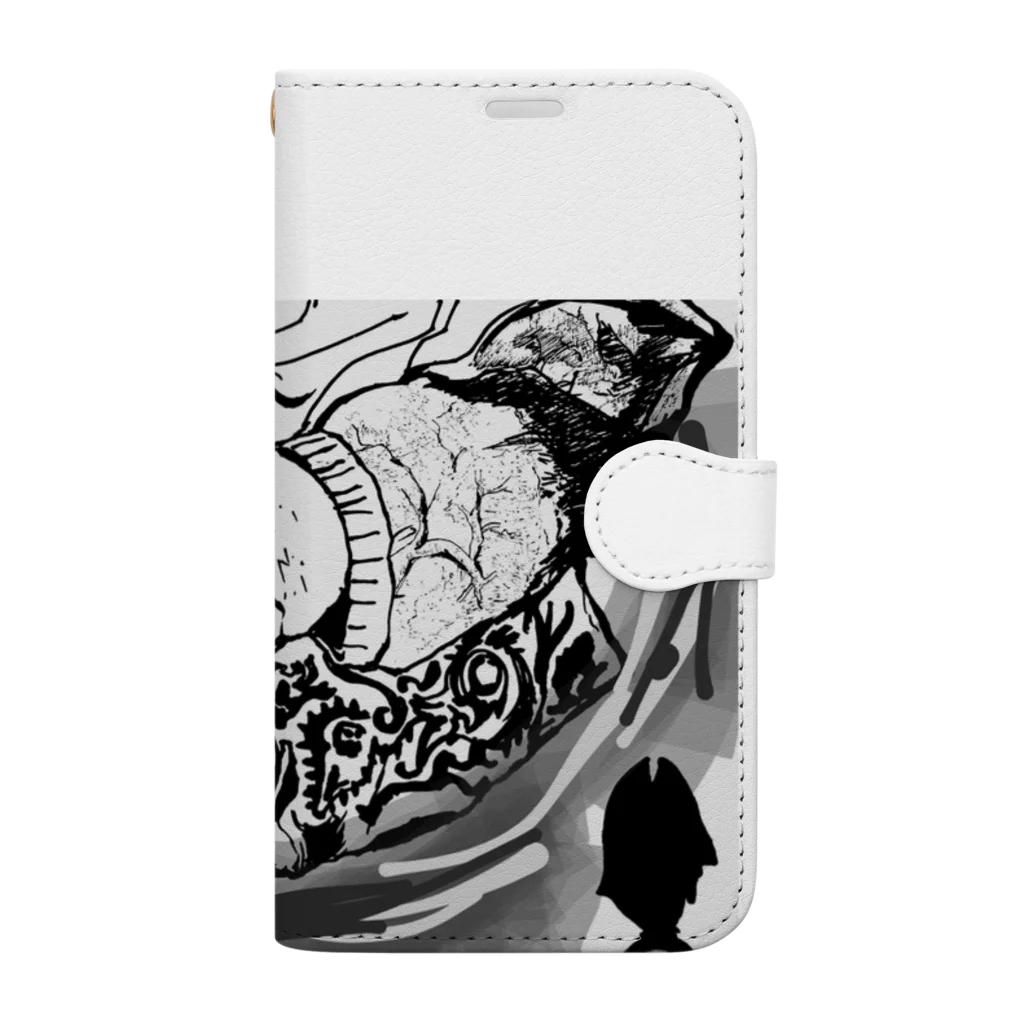 maguro8xpのmaguro Man of the sea Book-Style Smartphone Case