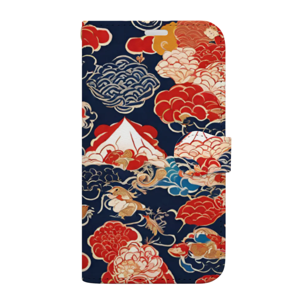 mkk159の和ていすと3 Book-Style Smartphone Case