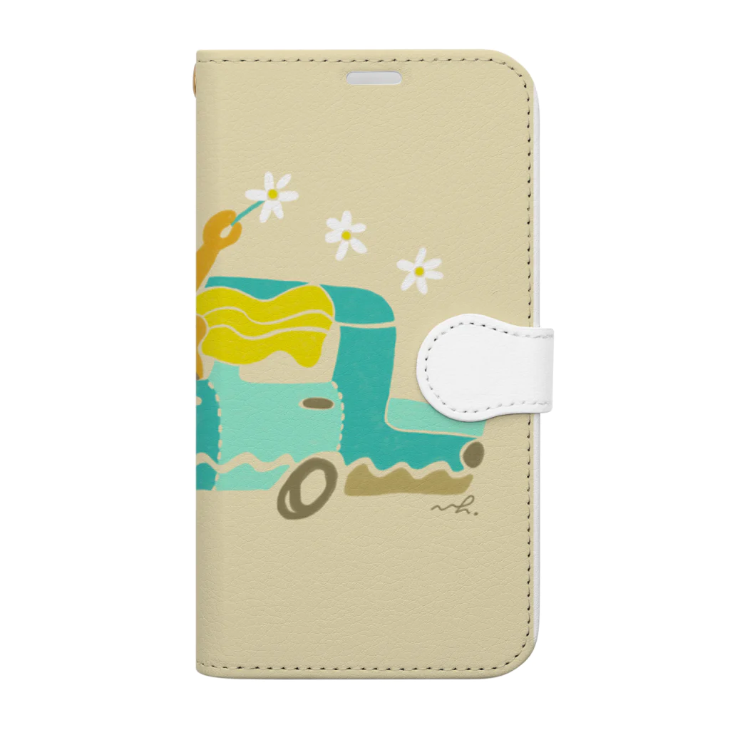 森 温 MoriharuのDRIVE CASE 手帳型スマホケース