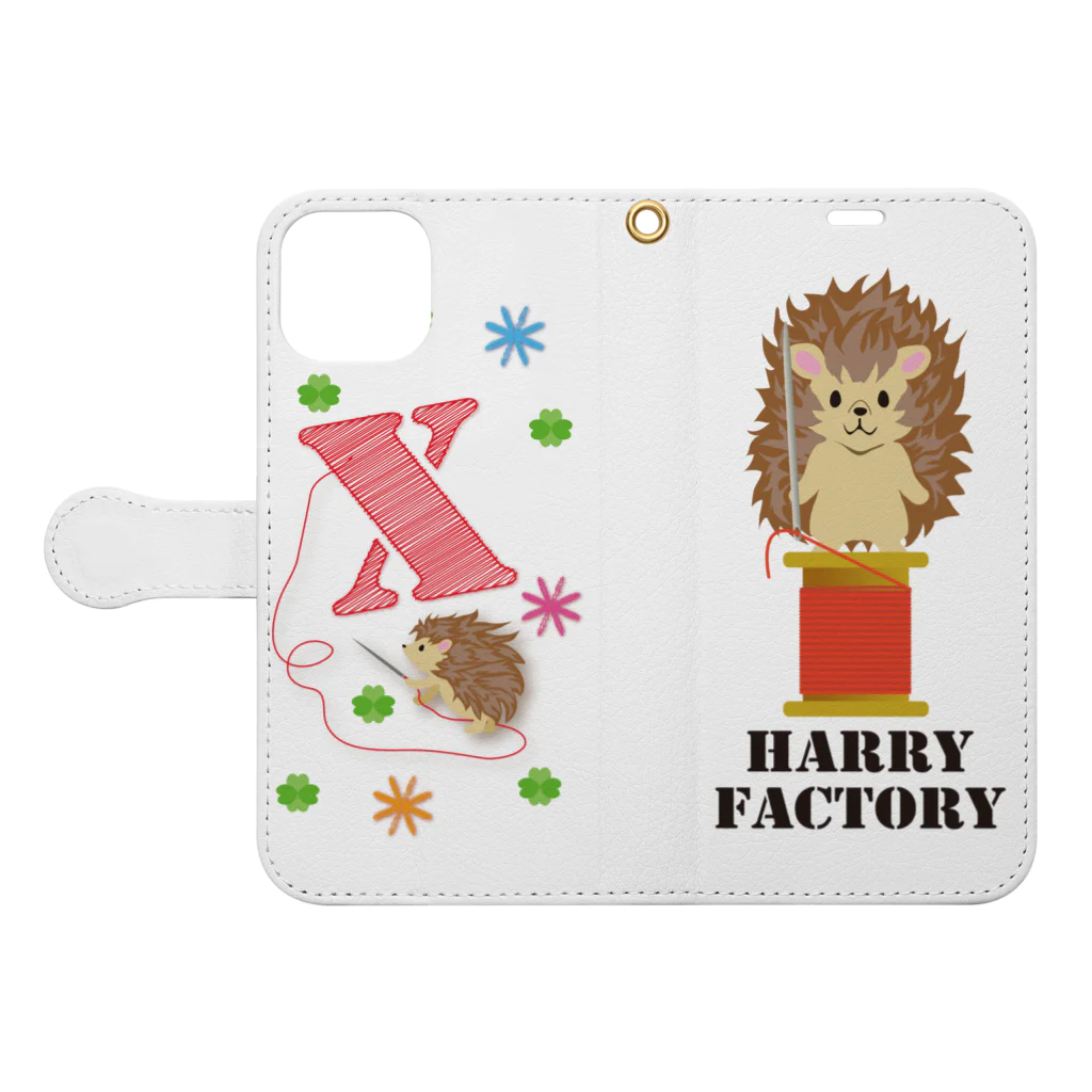 cyakoのharryfactory_X Book-Style Smartphone Case:Opened (outside)