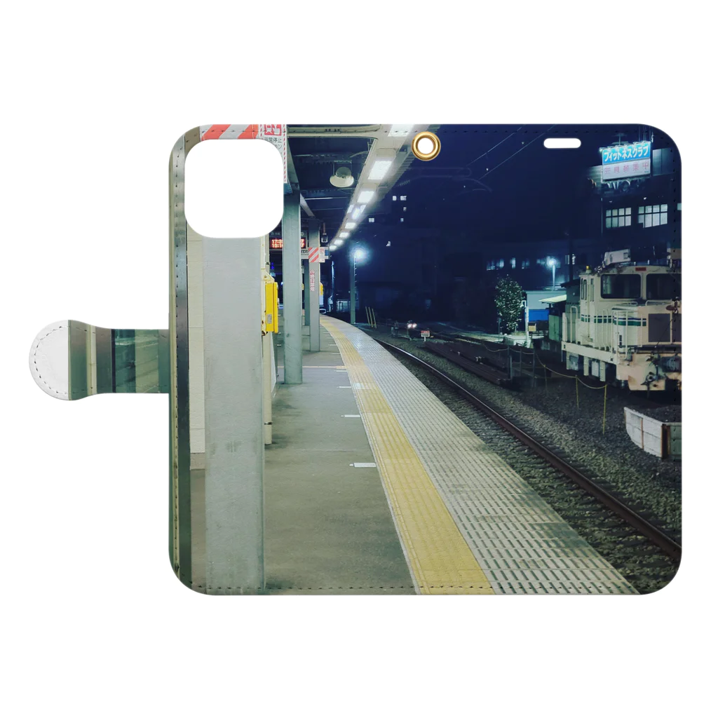 HimajiroのHENSAI REBURN ひま二郎 Book-Style Smartphone Case:Opened (outside)