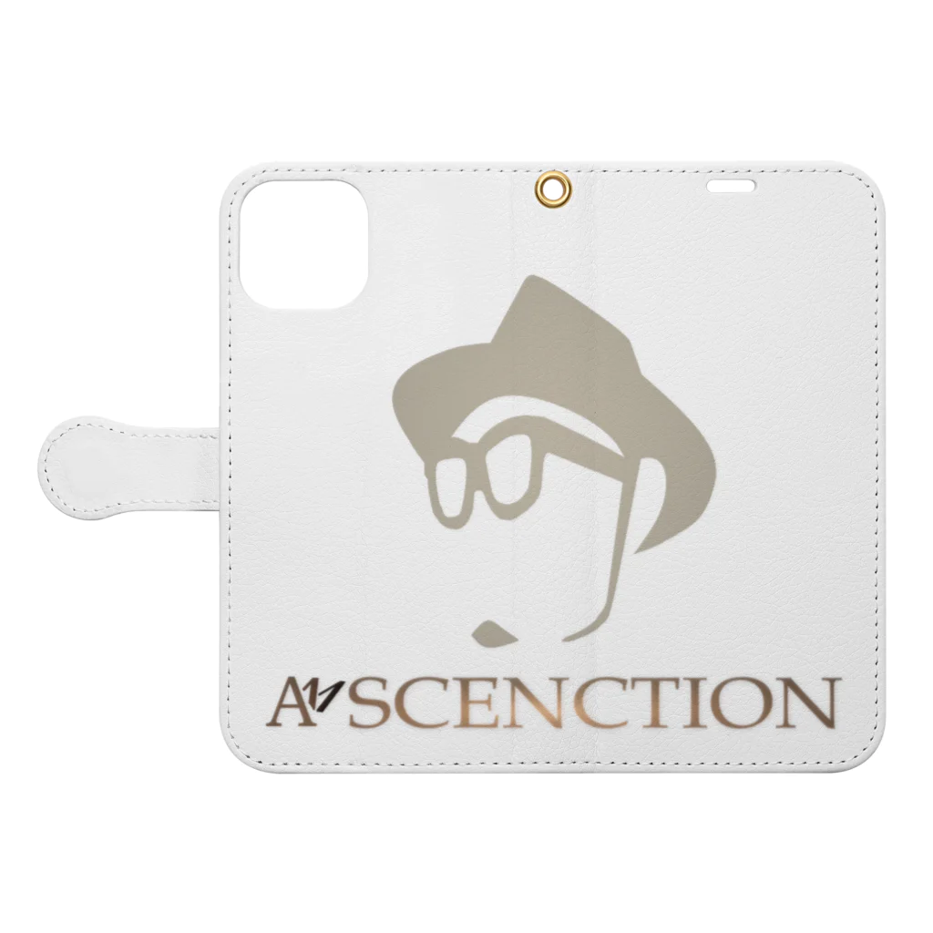 ASCENCTION by yazyのASCENCTION　02（23/01） 手帳型スマホケースを開いた場合(外側)