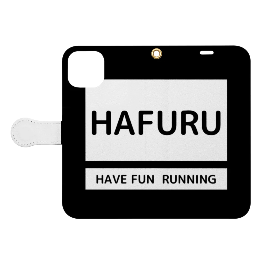 DAICHIsSTOREのHAFURU 手帳型スマホケースを開いた場合(外側)