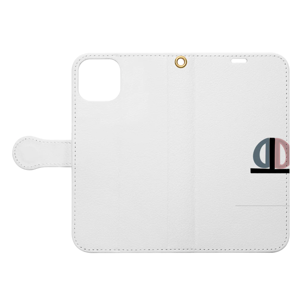 kentoのD Book-Style Smartphone Case:Opened (outside)