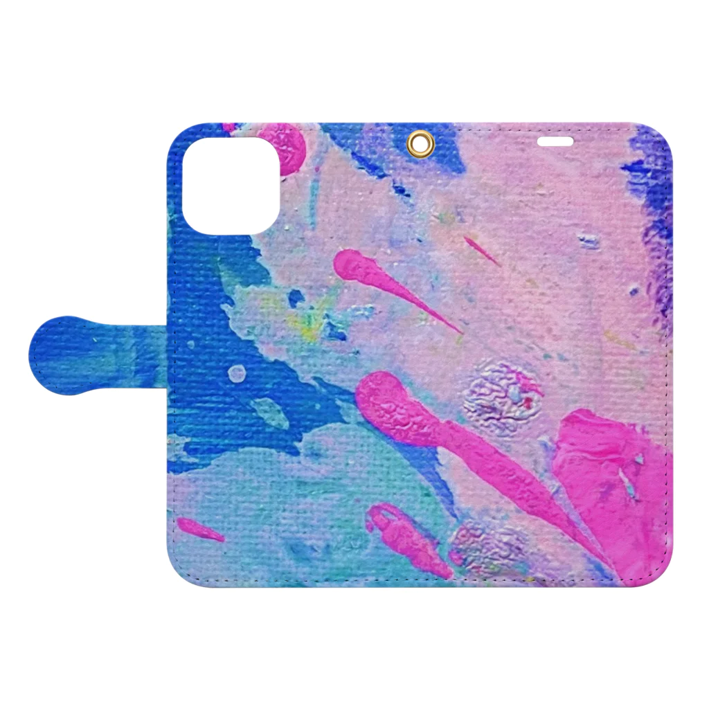 manae工房のspring Book-Style Smartphone Case:Opened (outside)