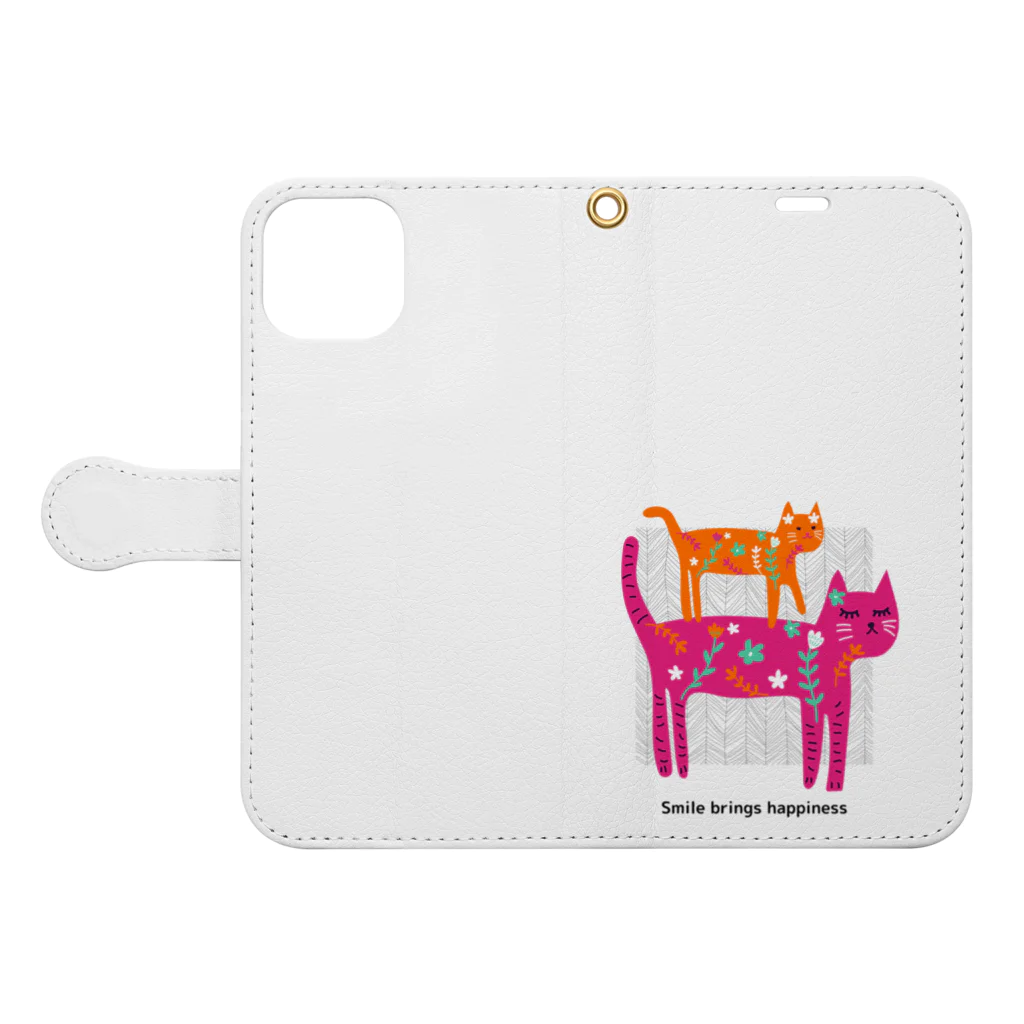 BFA/Best friend animalのBFA(Best Friend Animal) Book-Style Smartphone Case:Opened (outside)