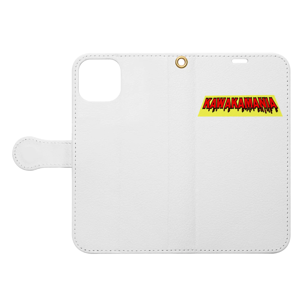 KAWAKA-MANIAのKAWAKAMANIA Book-Style Smartphone Case:Opened (outside)