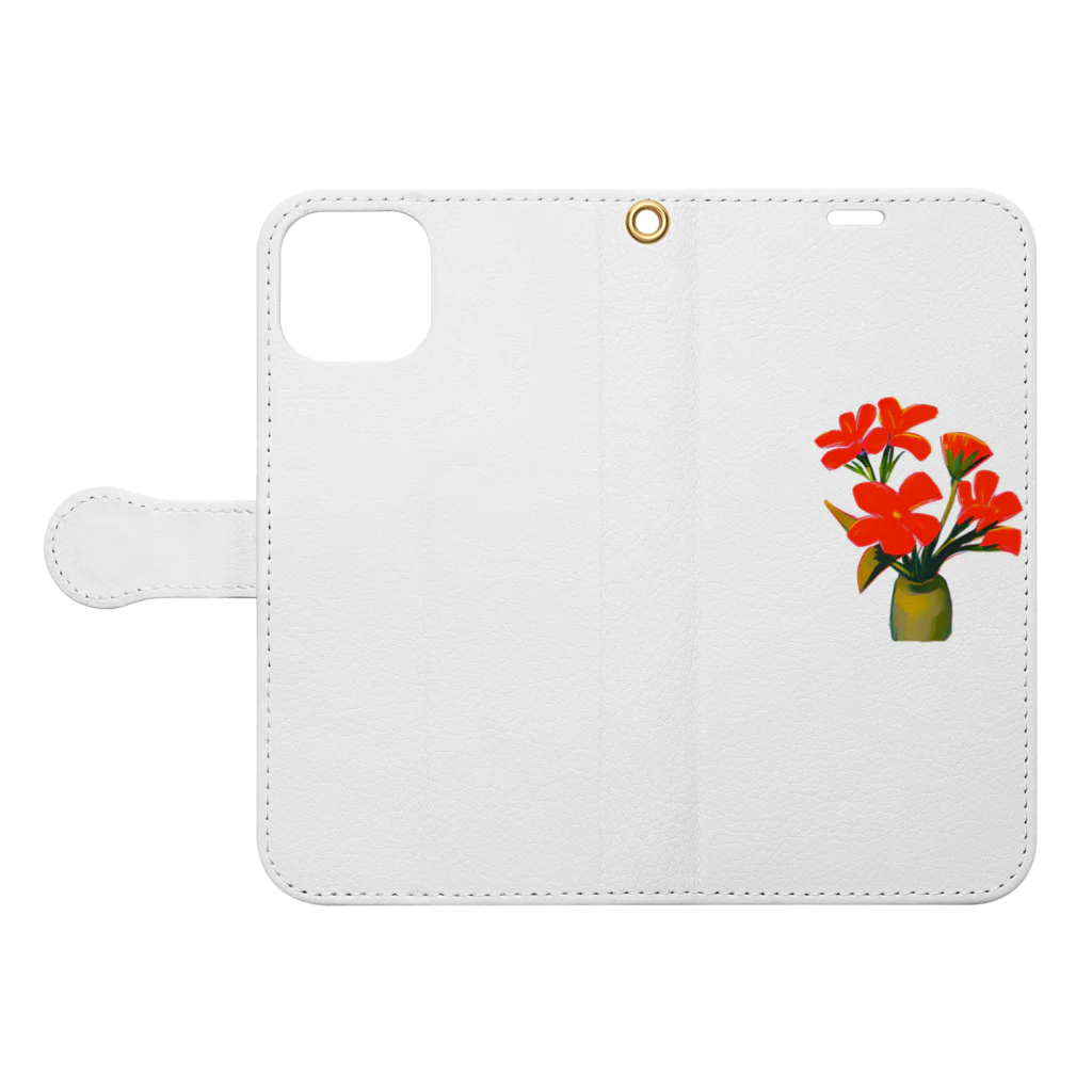 u.l.c.39のflower Book-Style Smartphone Case:Opened (outside)