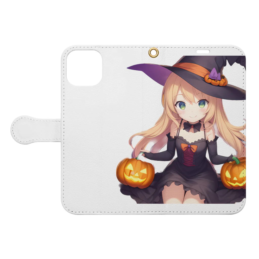 D.M@WORLDのフォトコンテスト優勝候補のユメちゃん Book-Style Smartphone Case:Opened (outside)