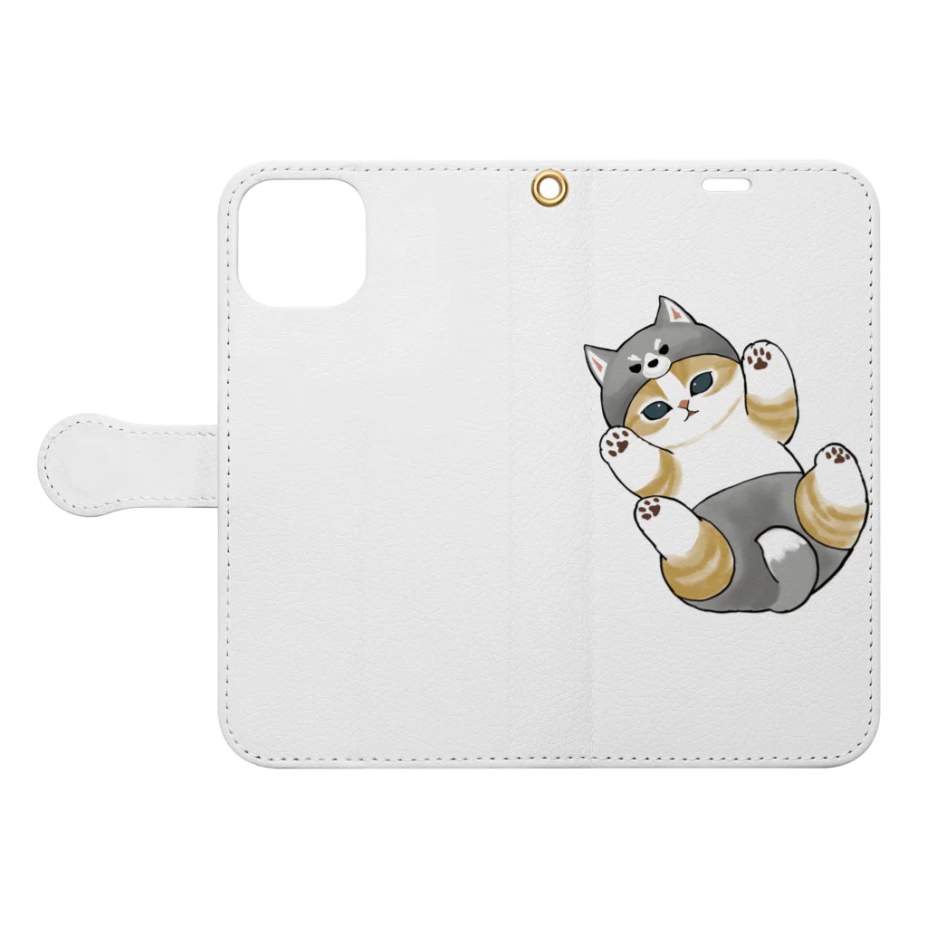 オオカミにゃん / mofusand ( mofu_sand )の手帳型スマホケース オオカミにゃん / mofusand ( mofu_sand )の手帳型スマホケース