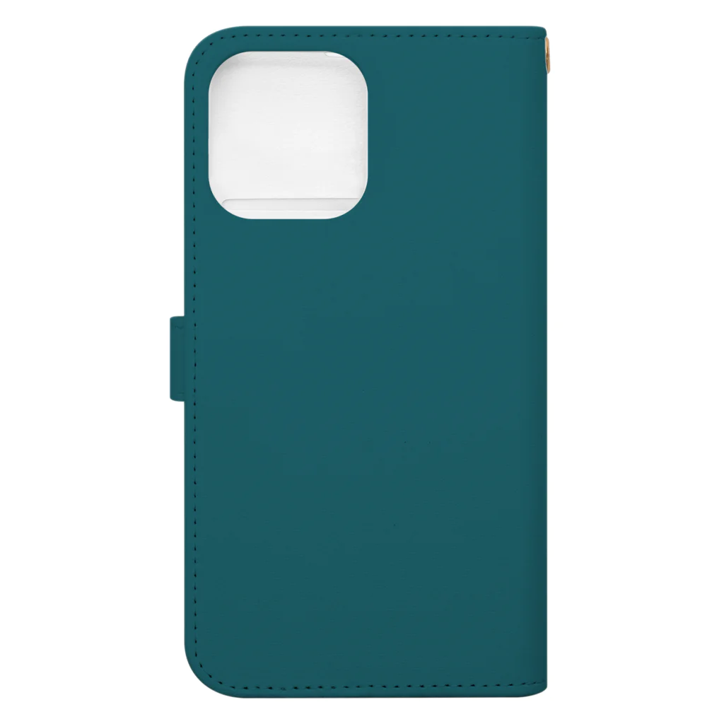 Starmine storeの【Starmine】 KIKORI POP mobile case 緑 Book-Style Smartphone Case :back