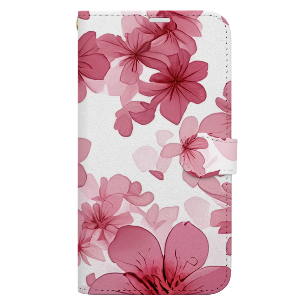 sukoyaの桜花漫舞 Book-Style Smartphone Case