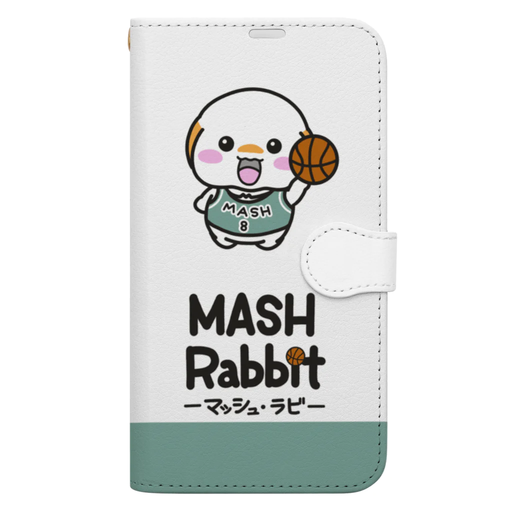 マッシュ・ラビのマッシュラビ Book-Style Smartphone Case