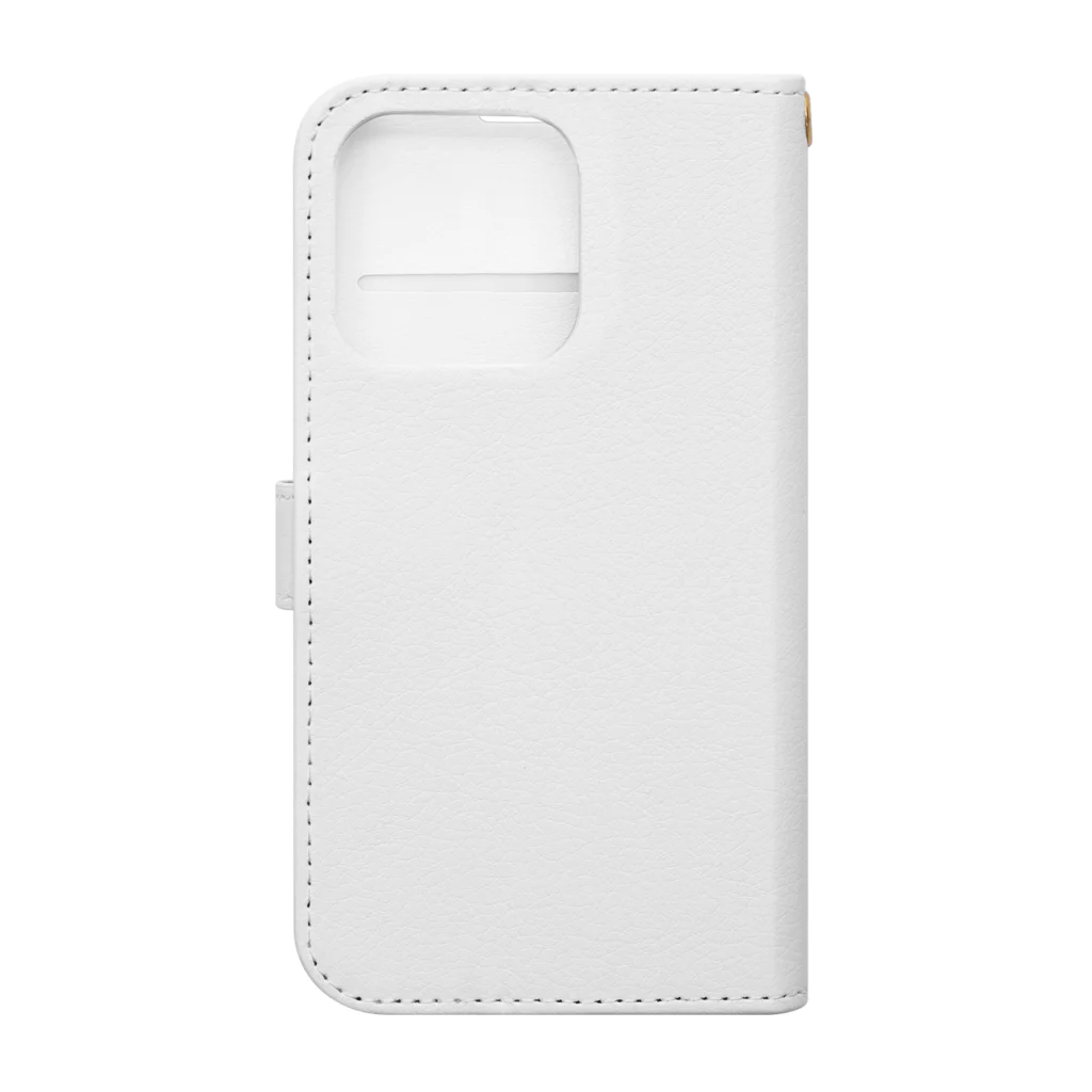 HermannStrasseのフトアゴと女の子 Book-Style Smartphone Case :back