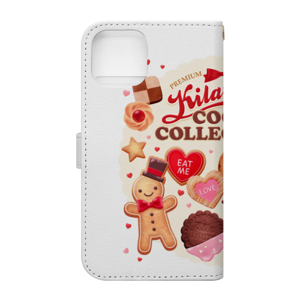 キラロマのCOOKIE COLLECTION No.01 Book-Style Smartphone Case :back