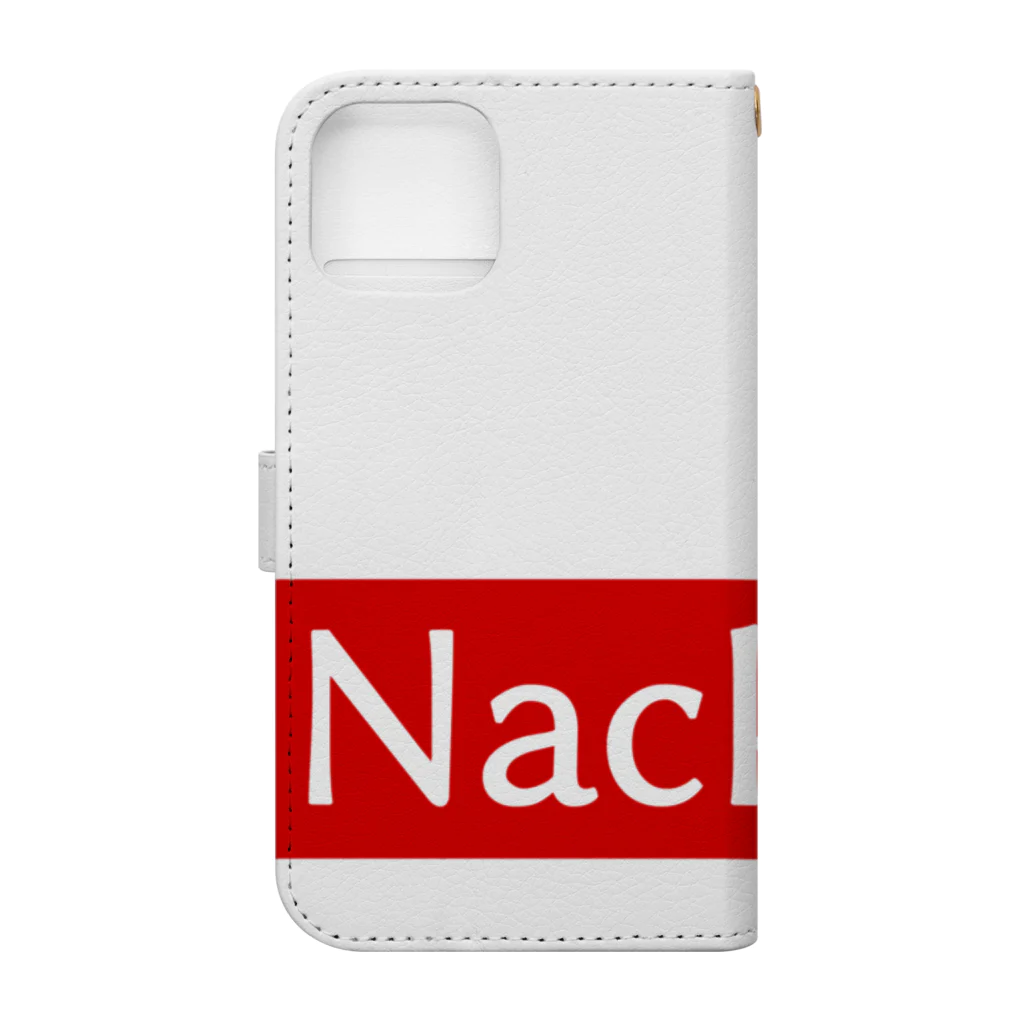 レイ中井のNackrAyオリジナルグッズ 手帳型スマホケースの裏面