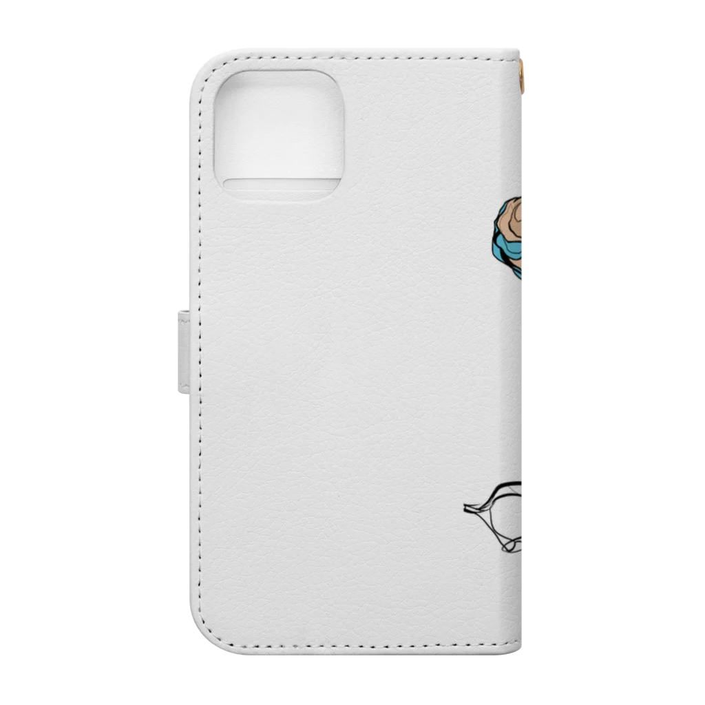 ホルネットの緑髪の女 Book-Style Smartphone Case :back