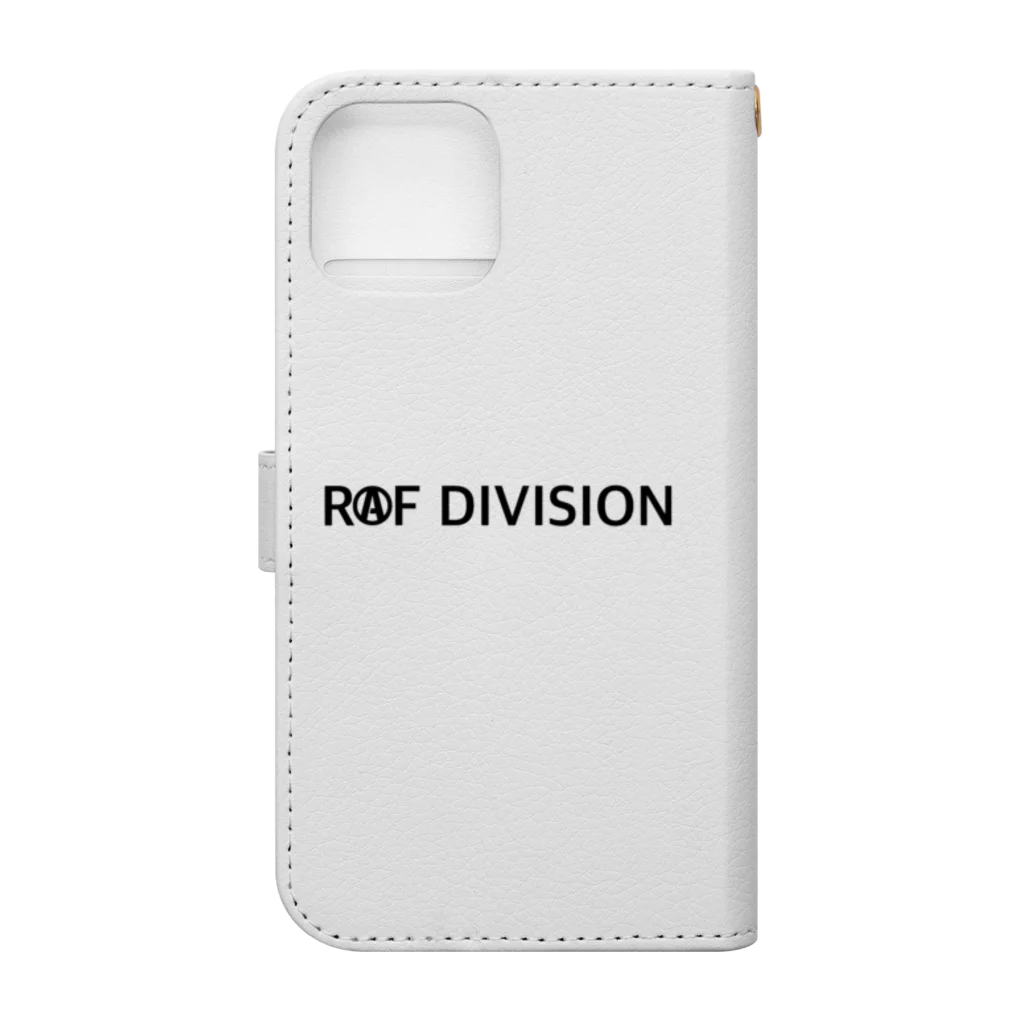 RAF DIVISIONのRAF DIVISION with Circle A Book-Style Smartphone Case :back