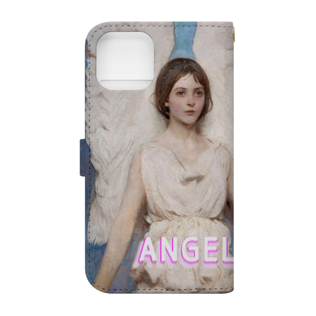 大正ロマン・昭和モダンのAngel セイヤーの作品　Tシャツ、スマホカバー 手帳型スマホケースの裏面