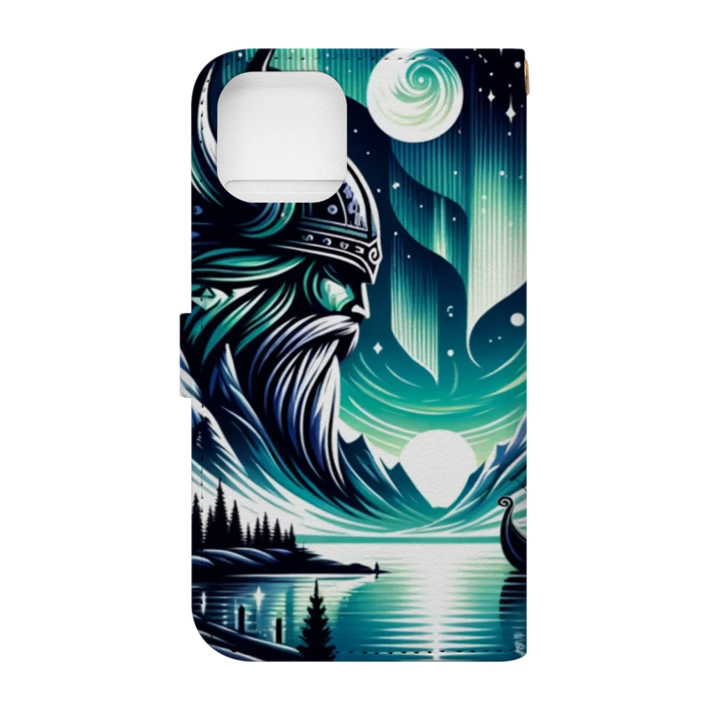 HappyHub Online ShopのOdin Book-Style Smartphone Case :back