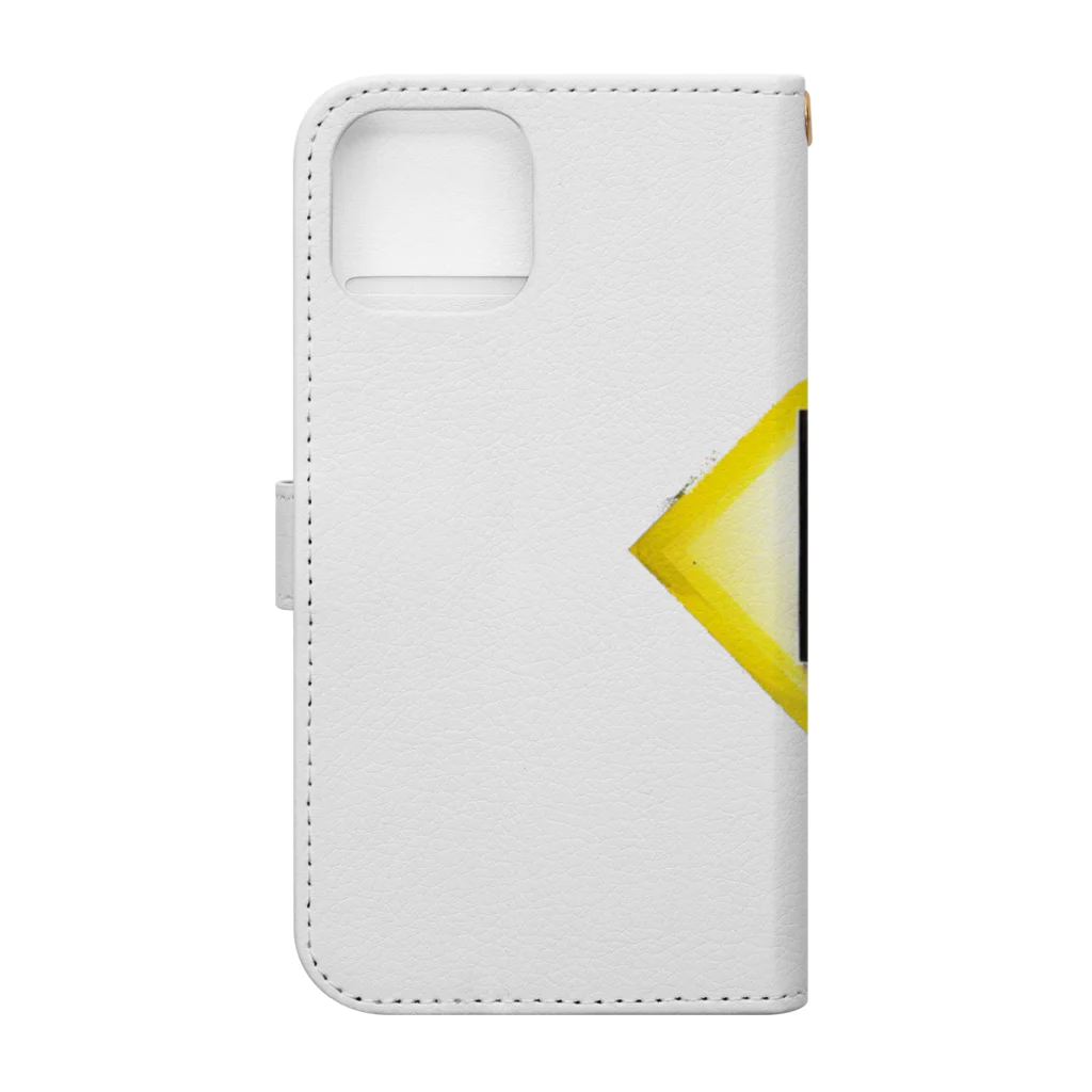 science closet（科学×ファッション）の元素シリーズ　~ラジウム Ra~ Book-Style Smartphone Case :back