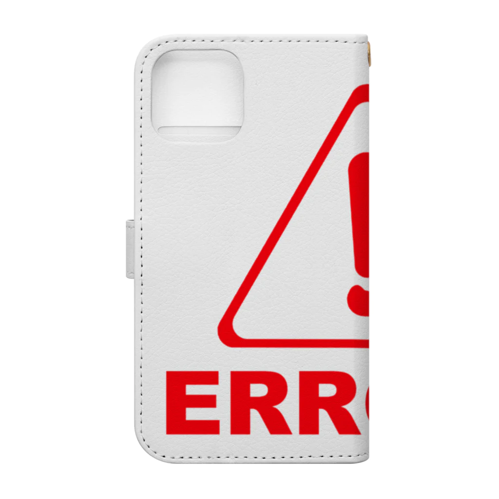 Our.s SUZURI店のERROuR.s Book-Style Smartphone Case :back