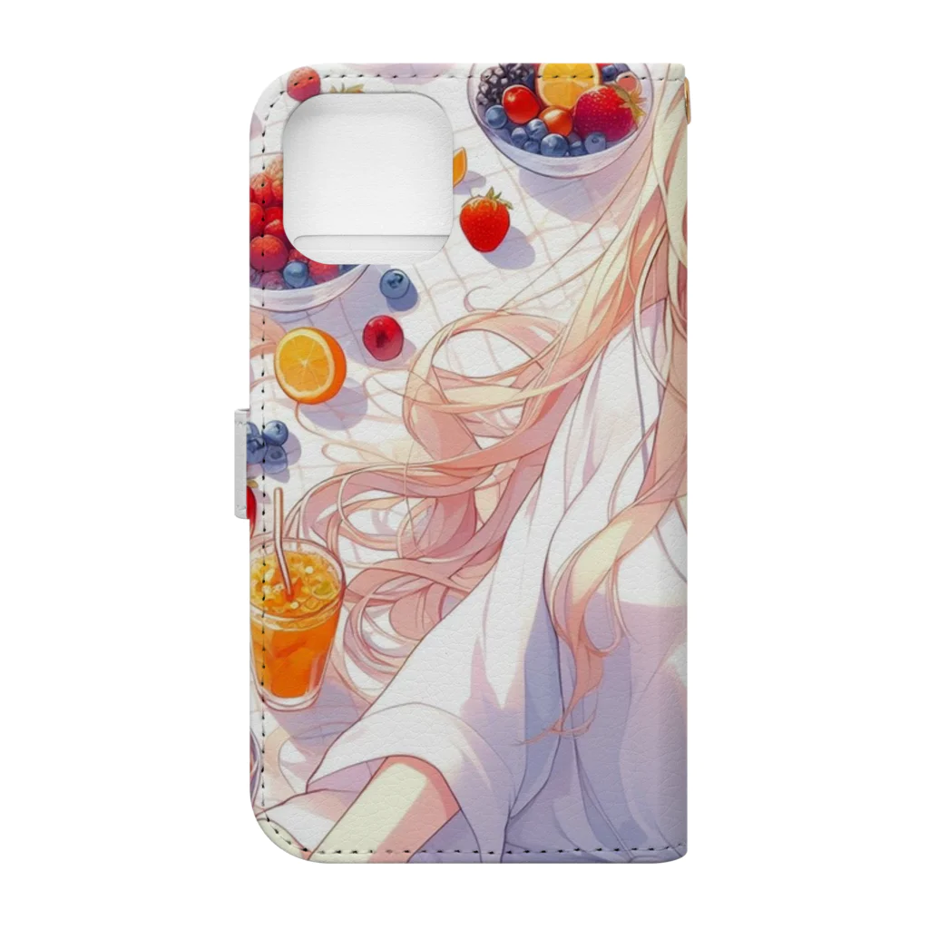 美少女アイテム専門店の美少女㊴ Book-Style Smartphone Case :back