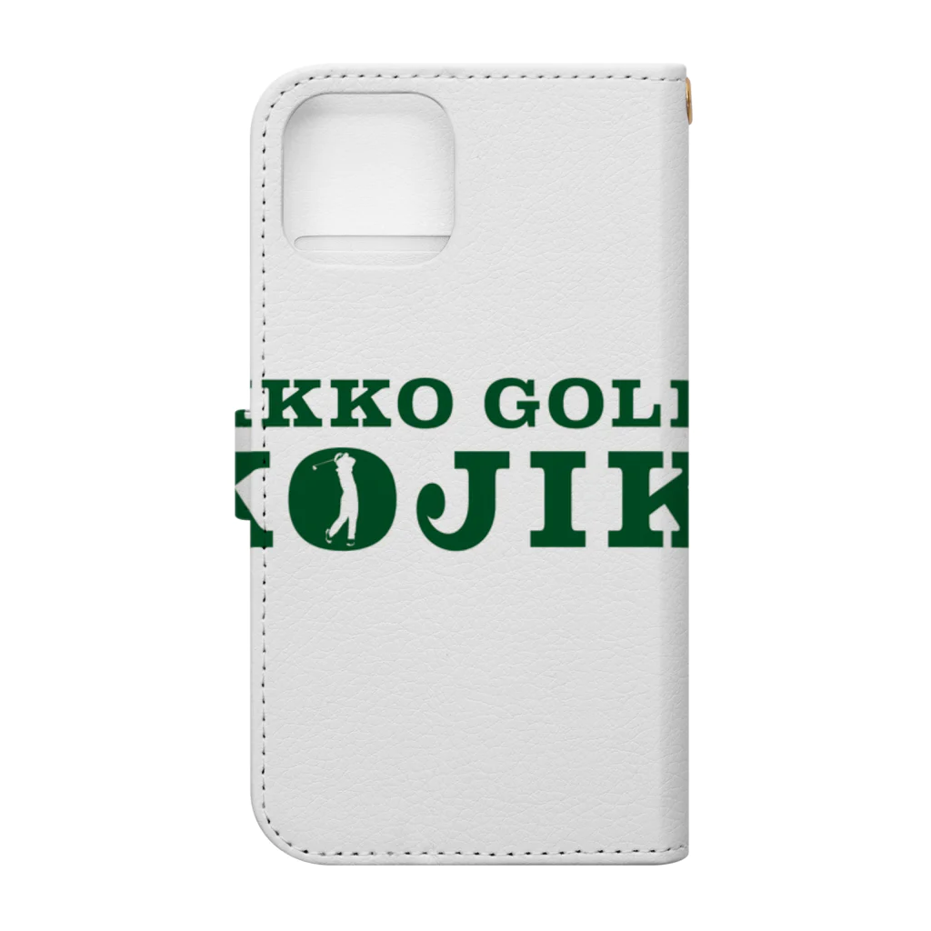 jyo&1suのNIKKO GOLF BASE KOJIKEN公式グッズ 手帳型スマホケースの裏面