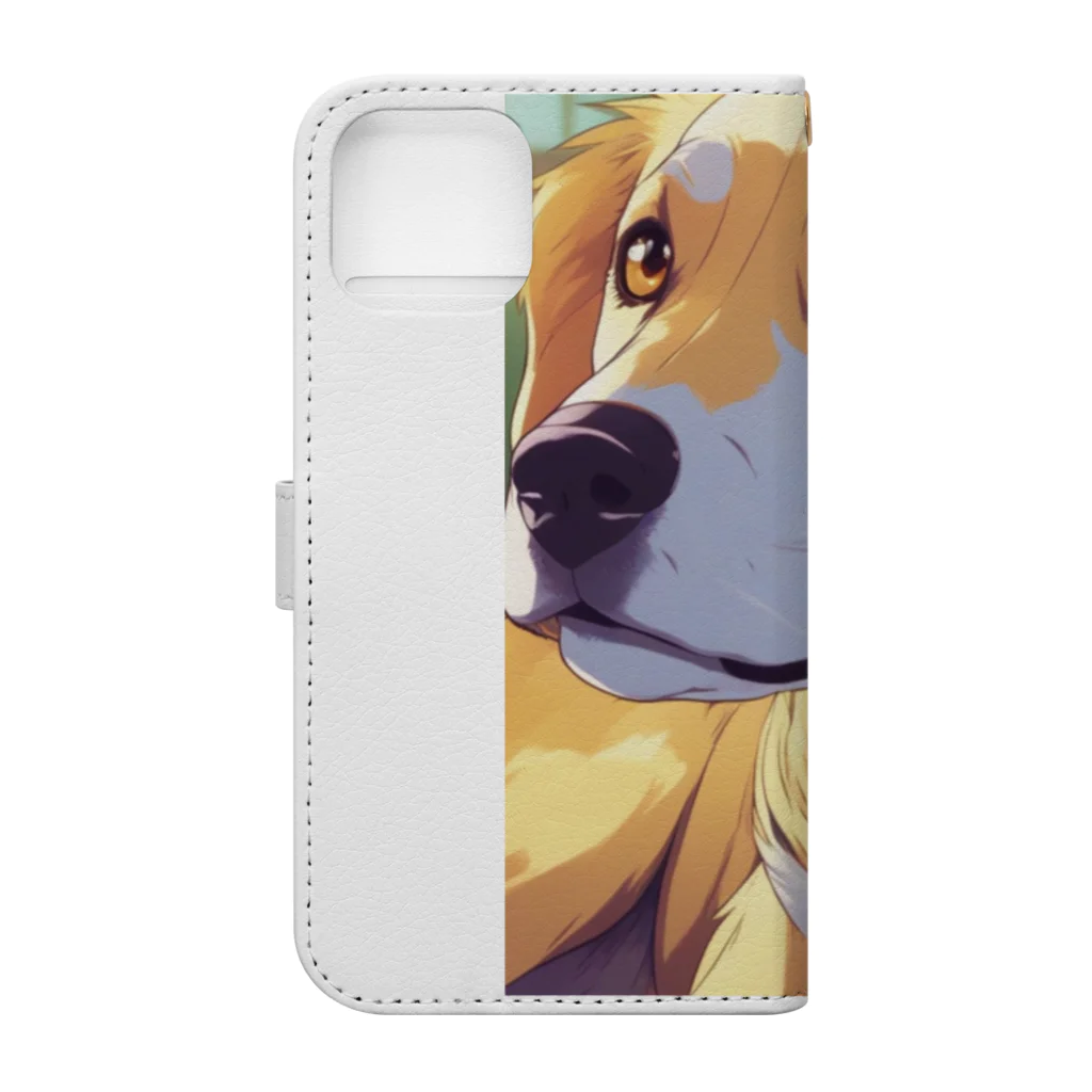 sakaki-tomoeの家の番犬 Book-Style Smartphone Case :back