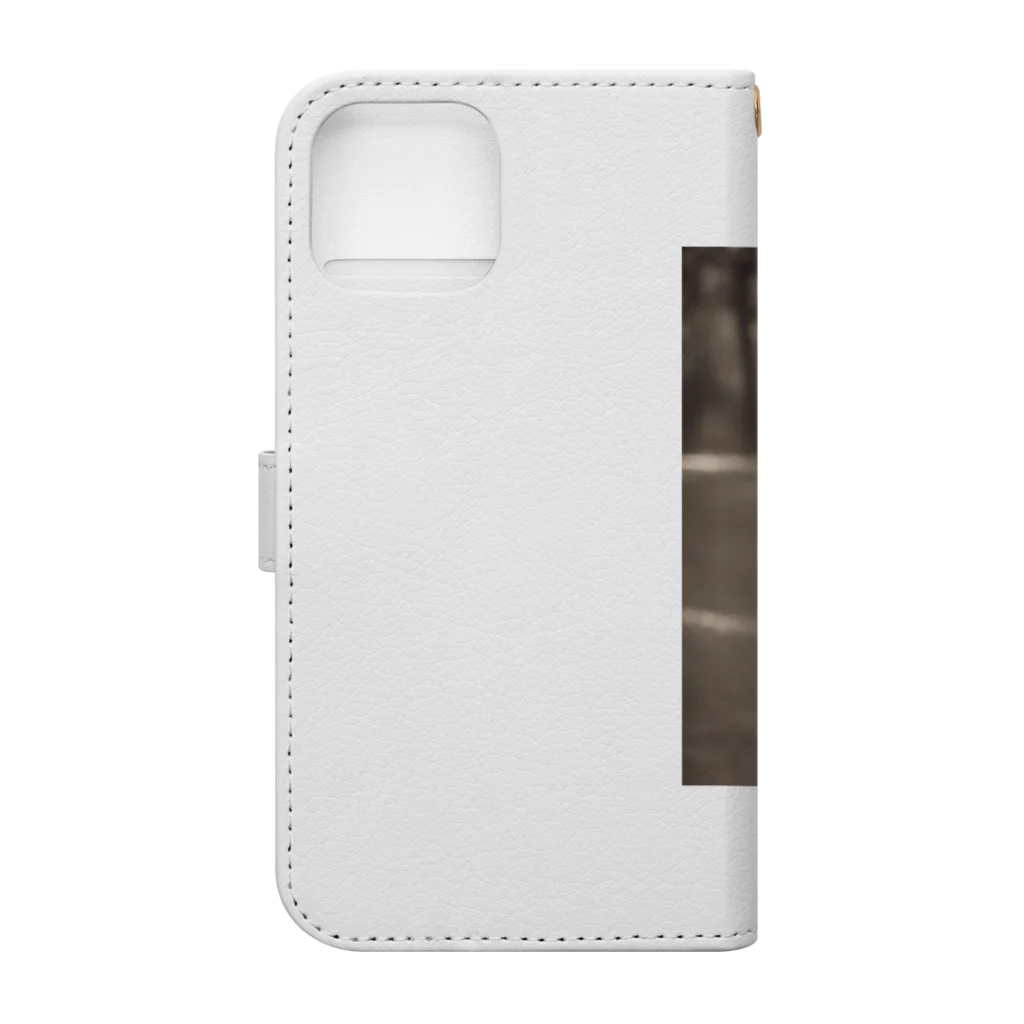 yusuke129のヴィンテージファッション Book-Style Smartphone Case :back