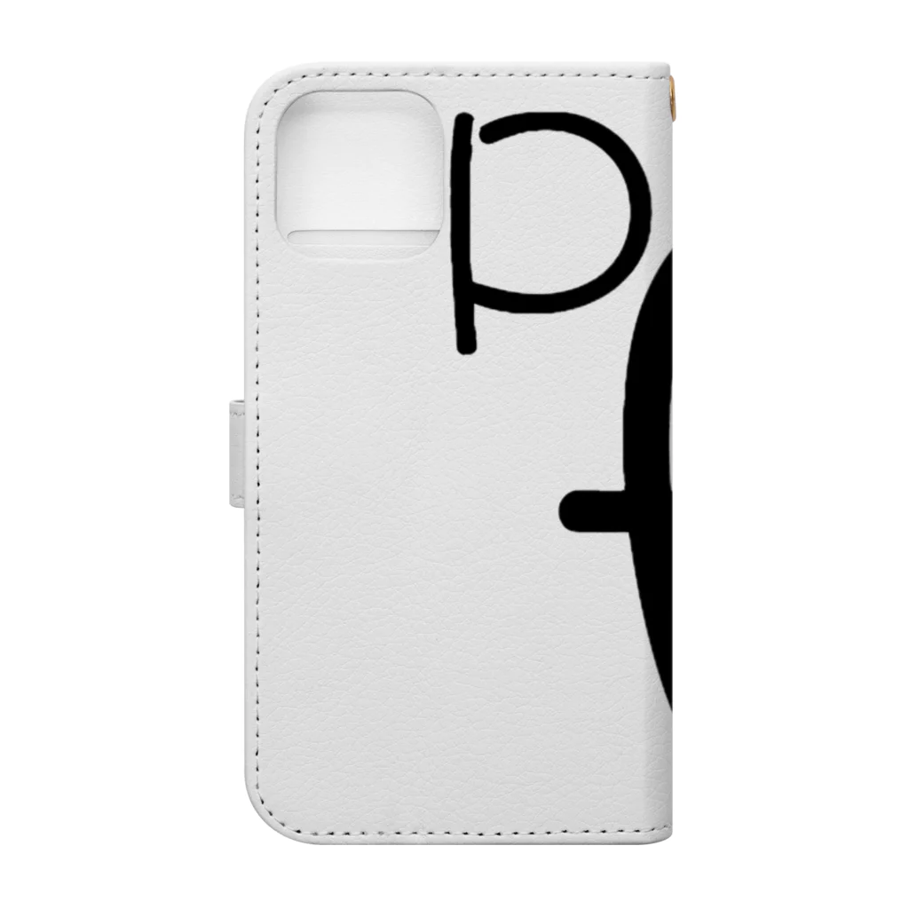 ebesのpfcアンバランス Book-Style Smartphone Case :back