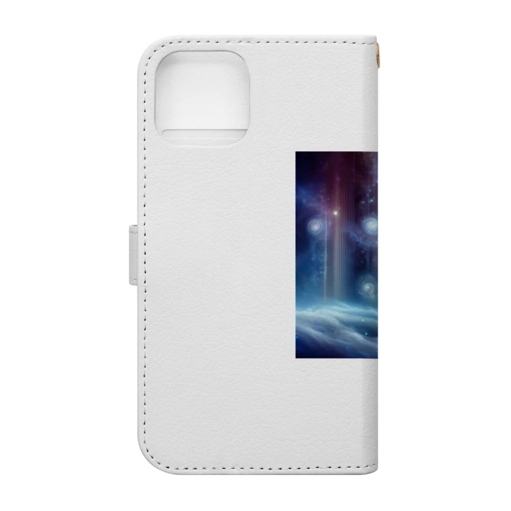 Spiritual5Dimensionの特別な波動グッズ Book-Style Smartphone Case :back