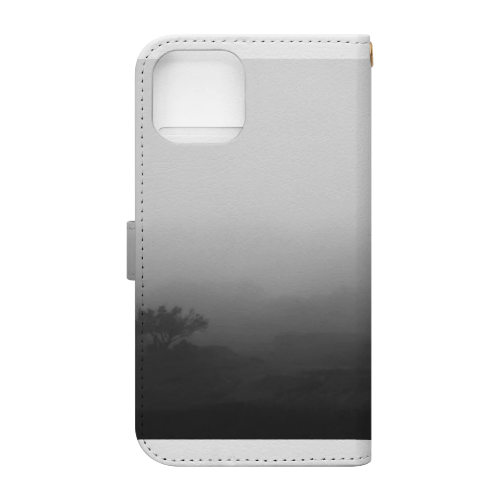 mmk03の霧の中で Book-Style Smartphone Case :back