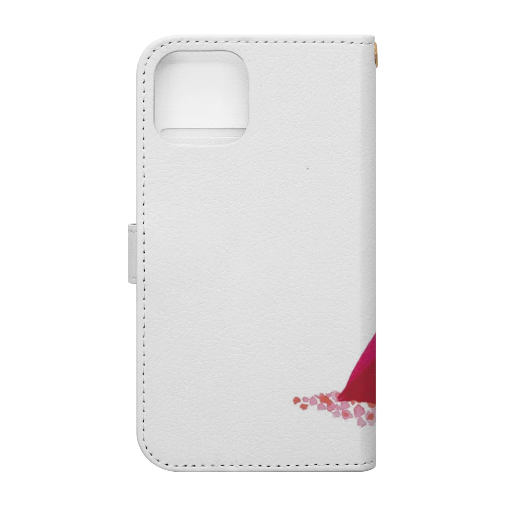 RIKA TOKITSUのフレンズさん Book-Style Smartphone Case :back